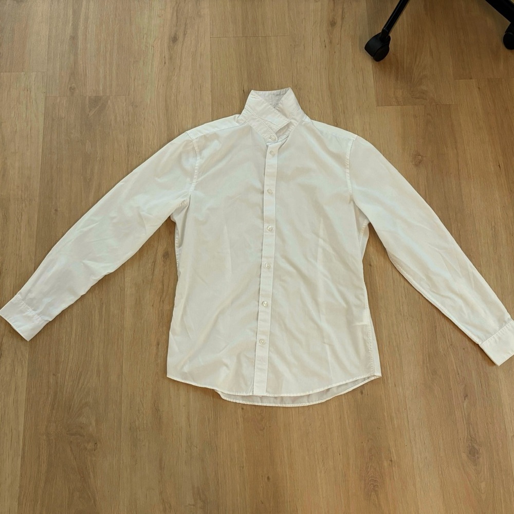 H&M White Dress Shirt slim fit size medium